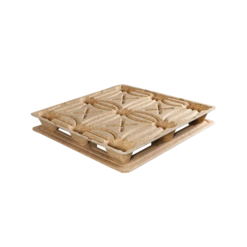 JS-1100*1100*140 Einseitige, doppellagige Industriepalette mit neun Beinen